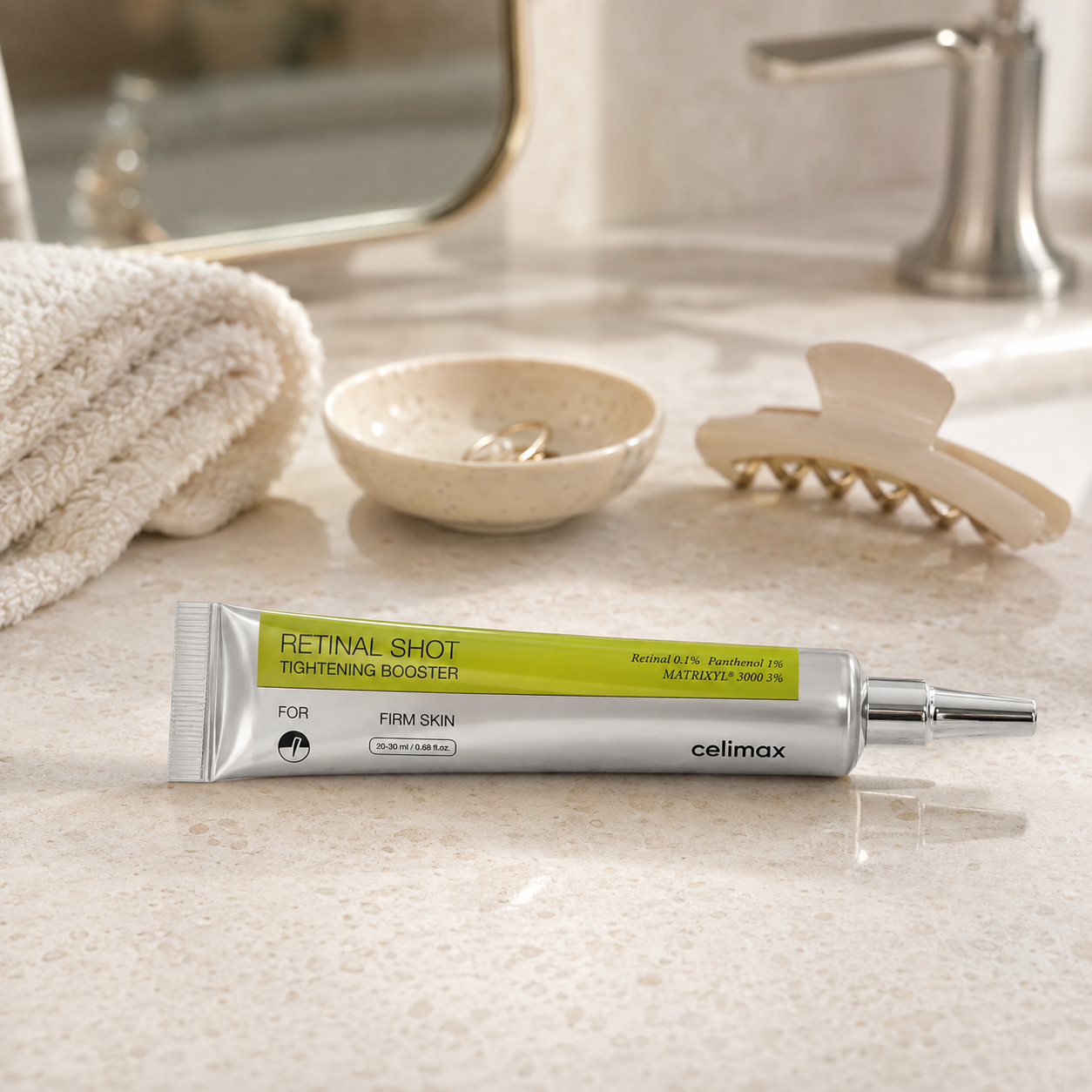 CELIMAX Retinal Shot Tightening Booster con packaging